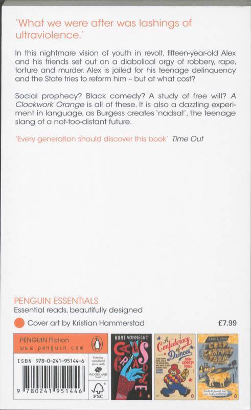 Rückseite: 9780241951446 | A Clockwork Orange | Penguin Essentials | Anthony Burgess | Buch