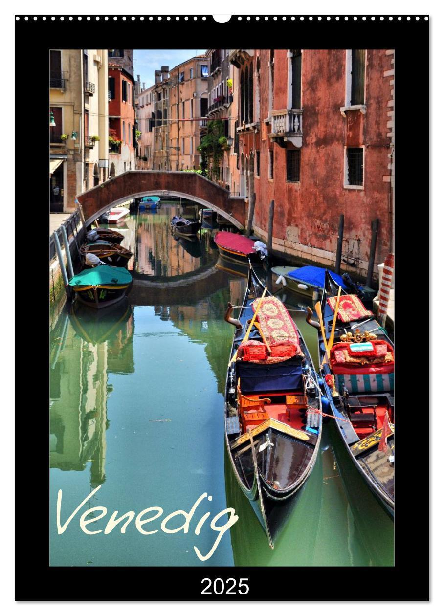 Cover: 9783457080863 | Venedig (Wandkalender 2025 DIN A2 hoch), CALVENDO Monatskalender