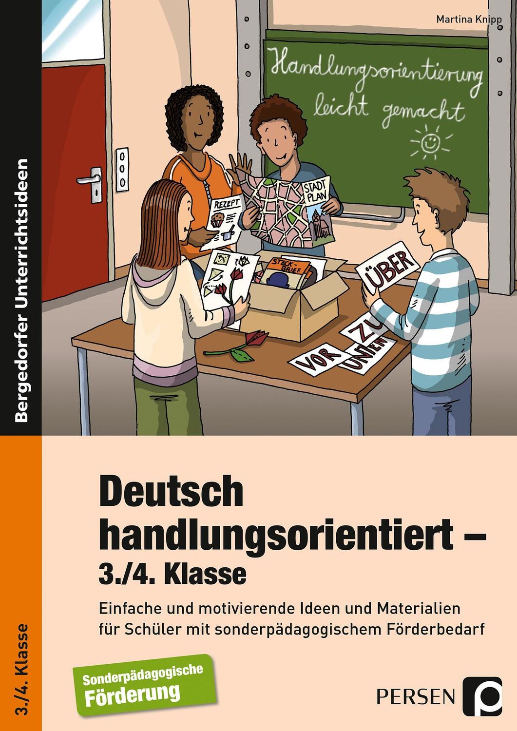 Cover: 9783403236795 | Deutsch handlungsorientiert - 3./4. Klasse | Martina Knipp | Buch