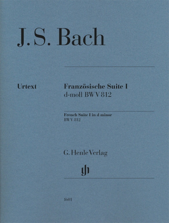 Cover: 9790201816012 | Bach, Johann Sebastian - Französische Suite I d-moll BWV 812 | Deutsch