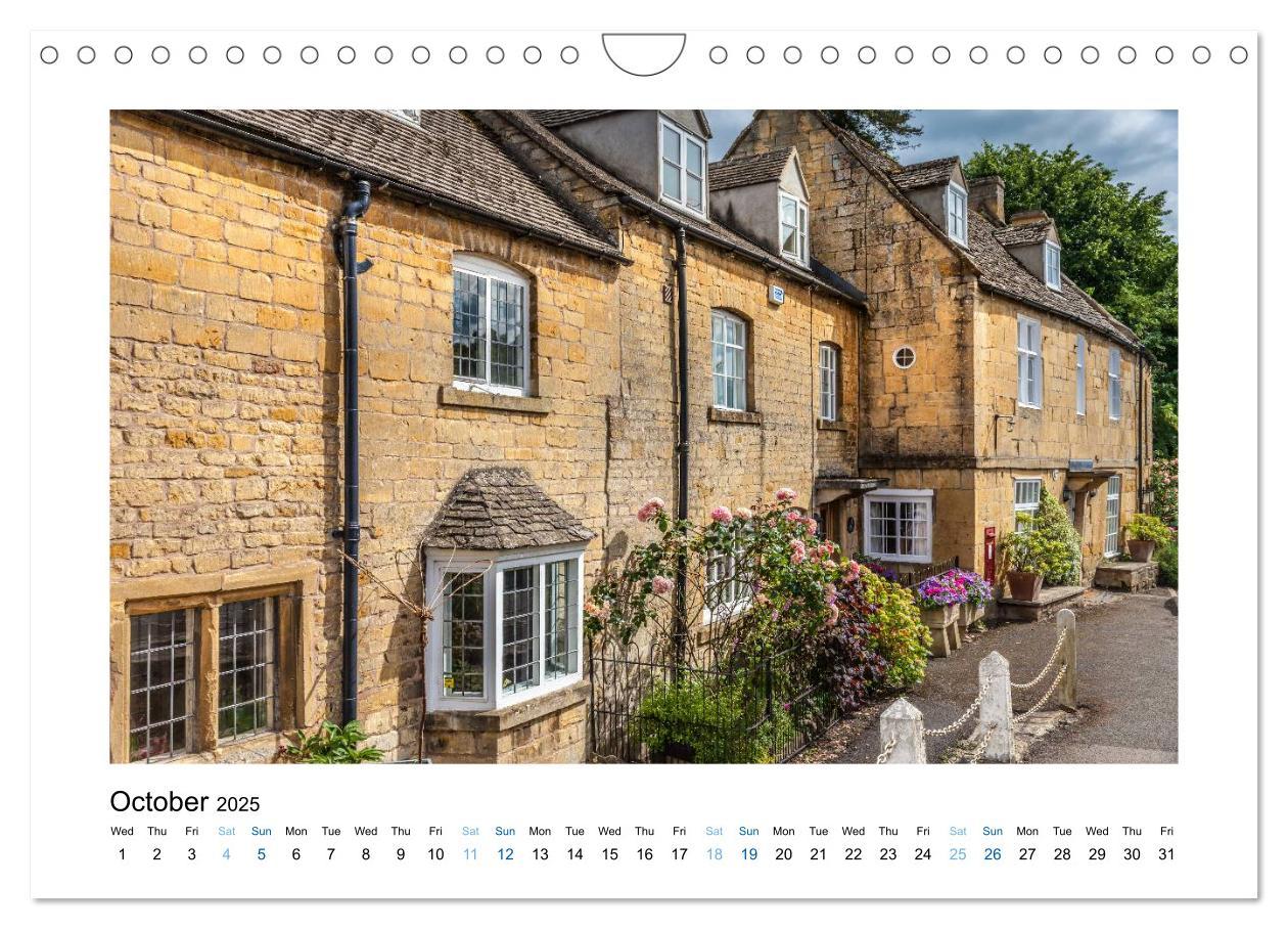 Bild: 9781325958450 | Cotswolds Gardens and Cottages (Wall Calendar 2025 DIN A4...