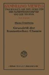 Cover: 9783663006275 | Grundriß der kosmetischen Chemie | Hans Truttwin | Taschenbuch | iv