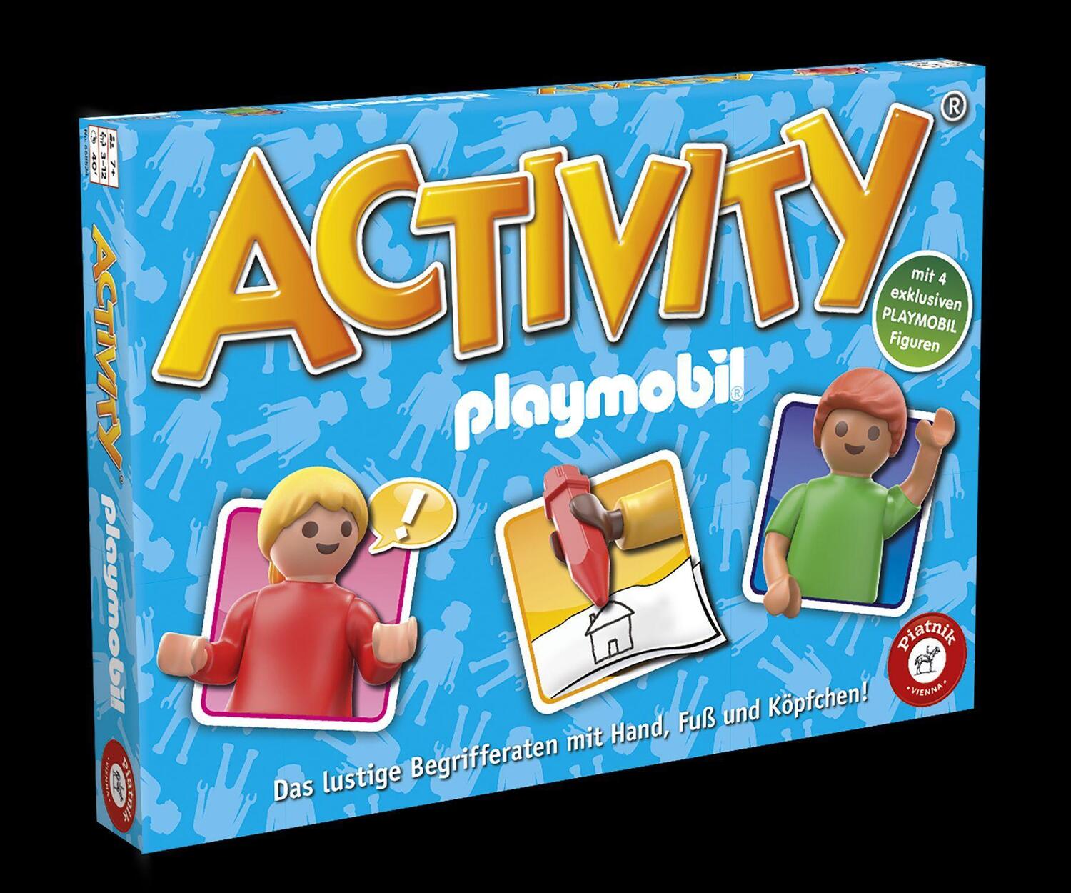 Cover: 9001890668524 | Activity Playmobil | Der Klassiker für Kids ab 7 Jahren | Spiel | 6685