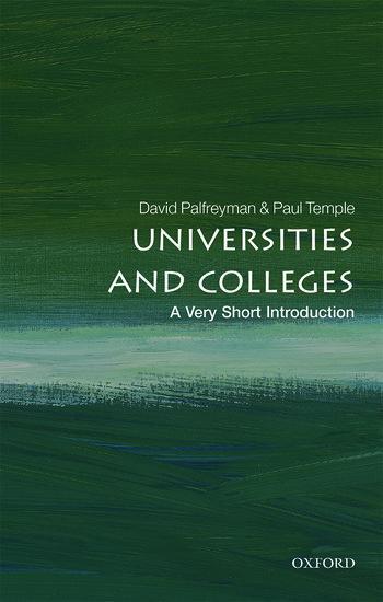 Cover: 9780198766131 | Universities and Colleges: A Very Short Introduction | Taschenbuch