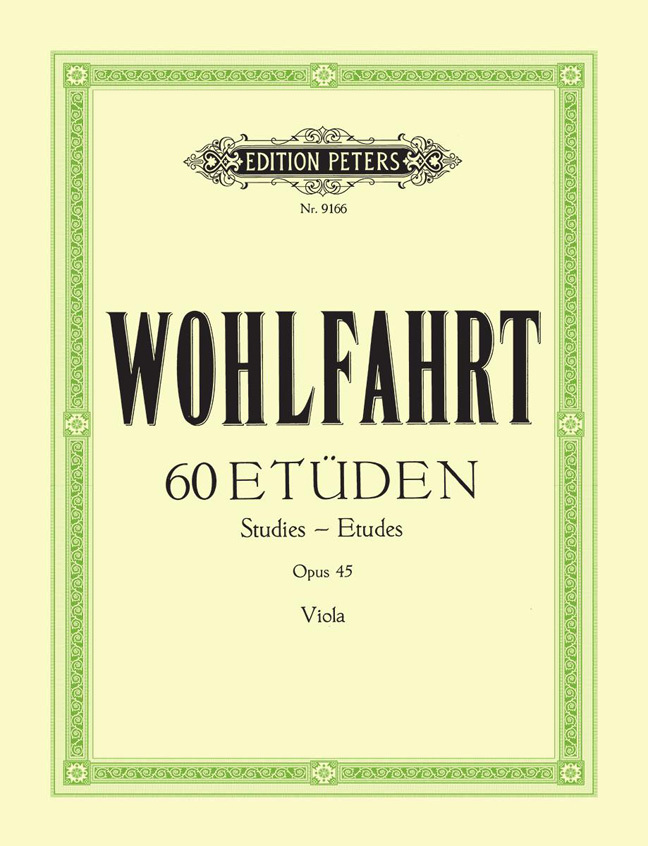 Cover: 9790014074067 | 60 Etüden für Violine solo op. 45 | für Viola bearbeitet | Taschenbuch