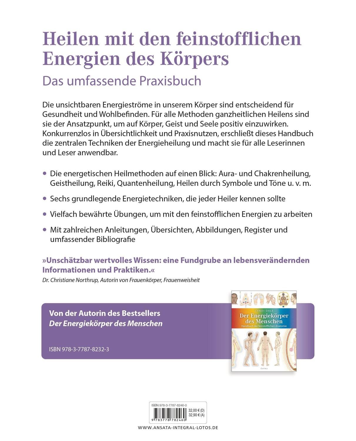 Bild: 9783778782460 | Das Handbuch der Energiemedizin | Cyndi Dale | Taschenbuch | Deutsch