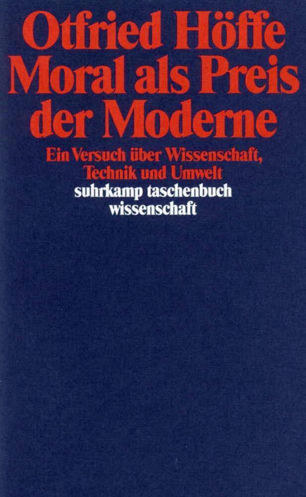Cover: 9783518286463 | Moral als Preis der Moderne | Otfried Höffe | Taschenbuch | Suhrkamp
