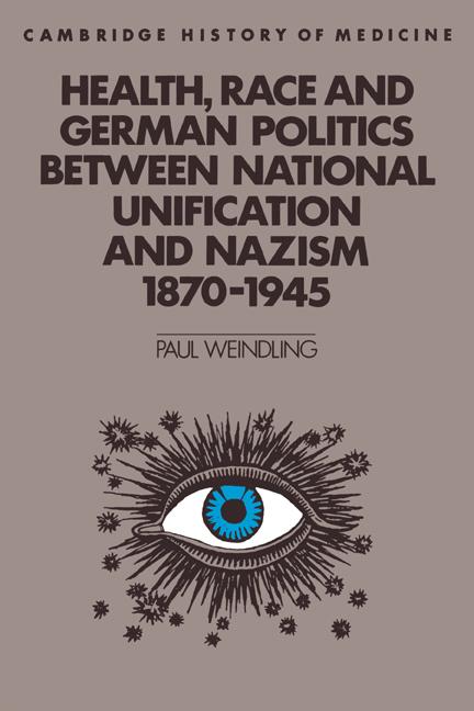 Cover: 9780521423977 | Health, Race and German Politics Between National Unification and...