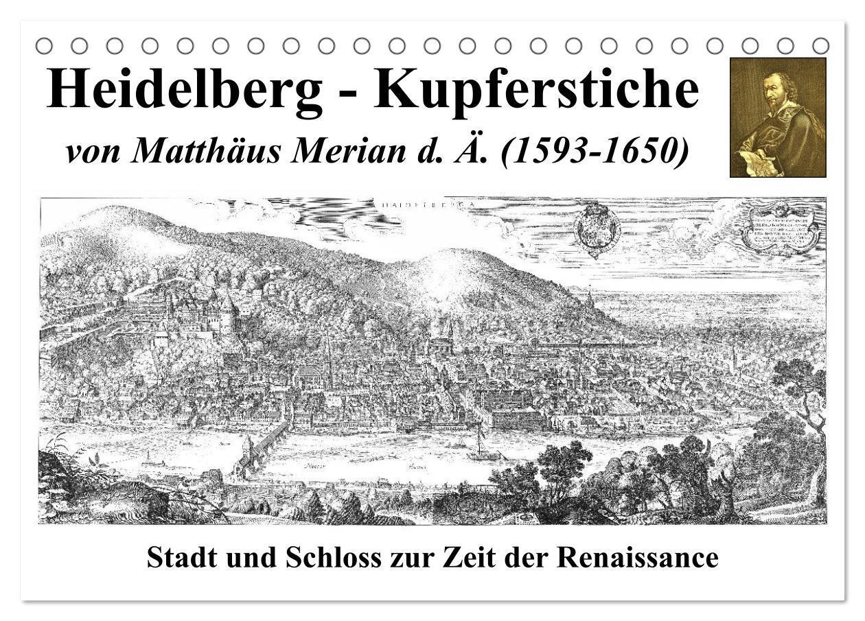 Cover: 9783383154270 | Heidelberg ¿ Kupferstiche von Matthäus Merian d. Ä. (1593-1650)...
