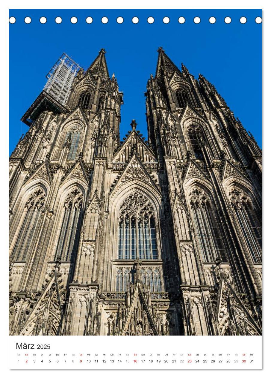 Bild: 9783457008980 | Kölner Dom - Blickwinkel auf ein Wahrzeichen (Tischkalender 2025...