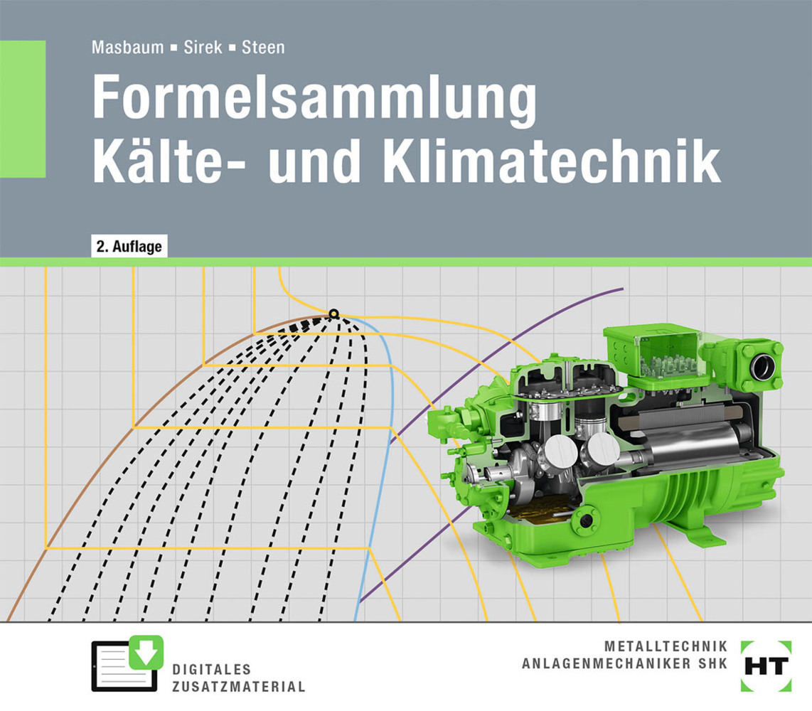 Cover: 9783582913302 | Formelsammlung Kälte- und Klimatechnik | Martin Masbaum (u. a.) | Buch