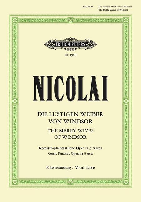 Cover: 9790014008857 | Die Lustigen Weiber Von Windsor (the Merry Wives of Windsor) (Vocal...