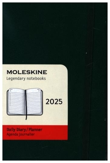 Cover: 8056999270773 | Moleskine 12 Monate Tageskalender 2025, Pocket/A6 | Buch | 400 S.