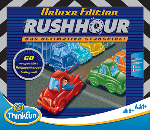 Cover: 4005556764402 | ThinkFun 76440 - Rush Hour - Das bekannte Stau-Spiel in der Deluxe...