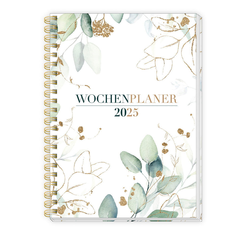 Cover: 4251901507075 | Trötsch Wochenplaner A5 mit Wire-O Modern 2025 | Taschenkalender