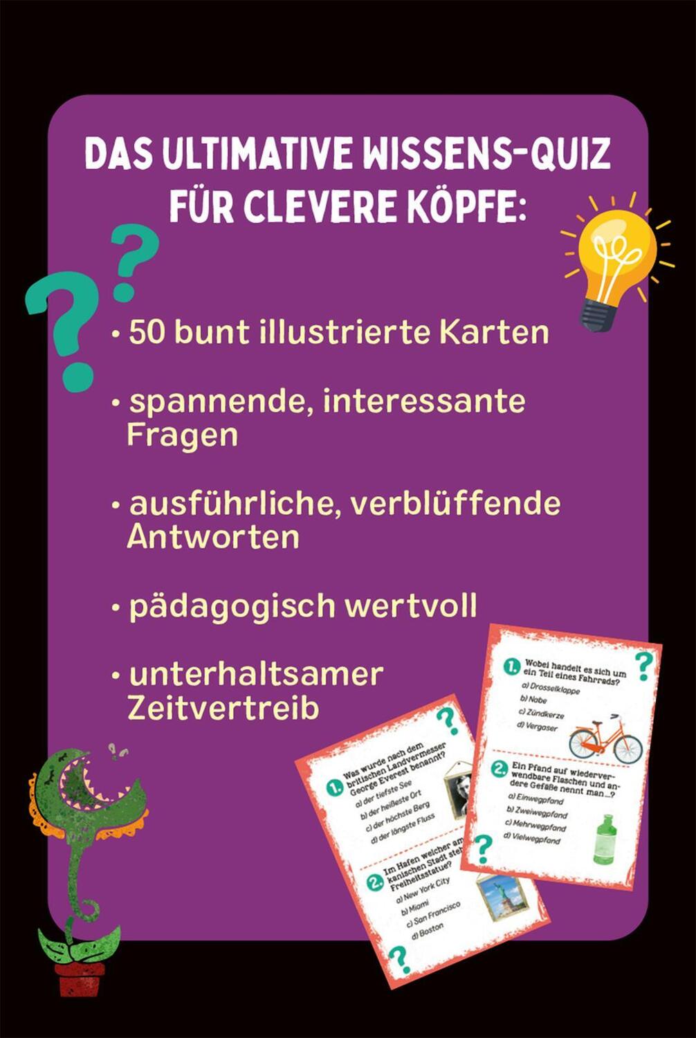 Rückseite: 9783845852324 | Das ultimative Wissens-Quiz | Philip Kiefer | Taschenbuch | 51 S.