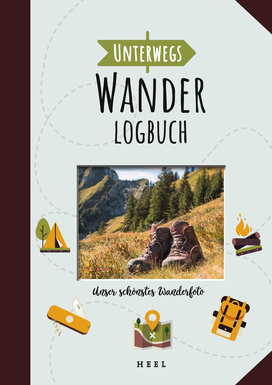 Cover: 9783966640305 | Unterwegs: Wander-Logbuch | Buch | Deutsch | 2020 | Heel