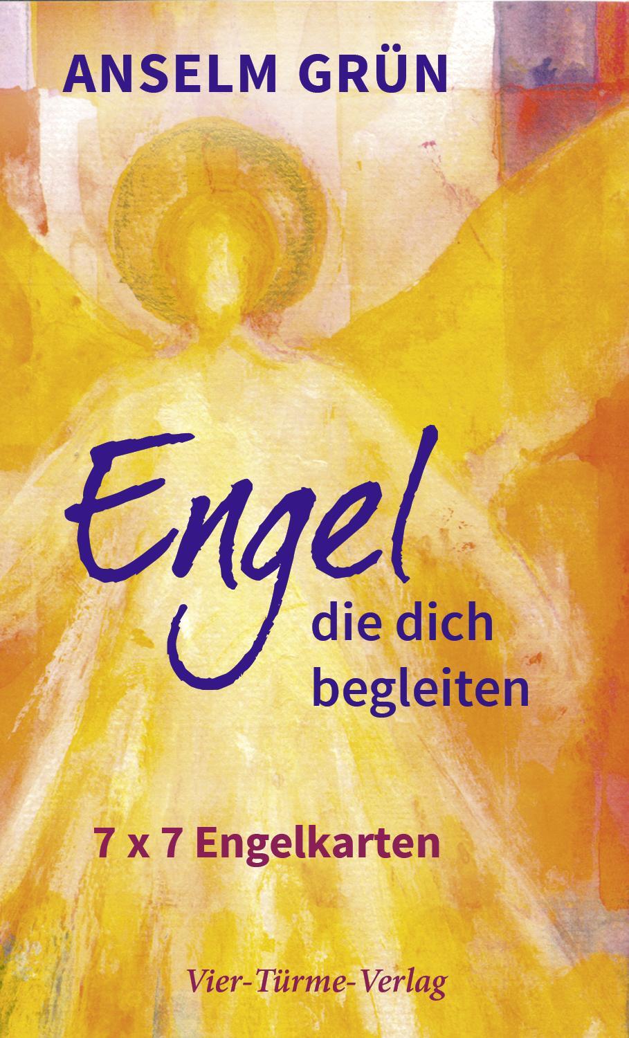 Cover: 9783736500747 | Engel, die dich begleiten | 7x7 Engelkarten | Anselm Grün | Box | 2017