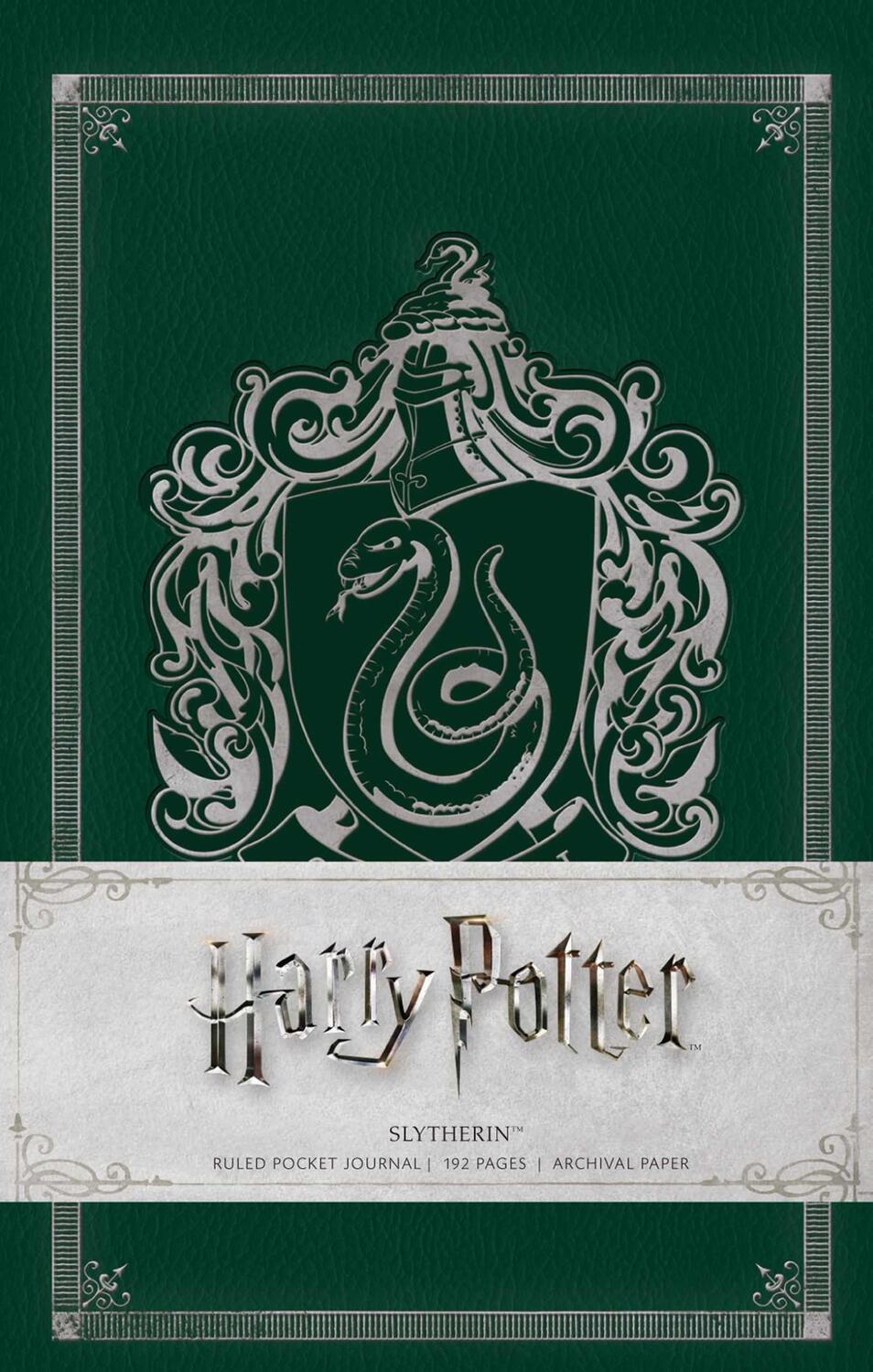 Cover: 9781683830320 | Harry Potter: Slytherin Ruled Pocket Journal | Insight Editions | Buch
