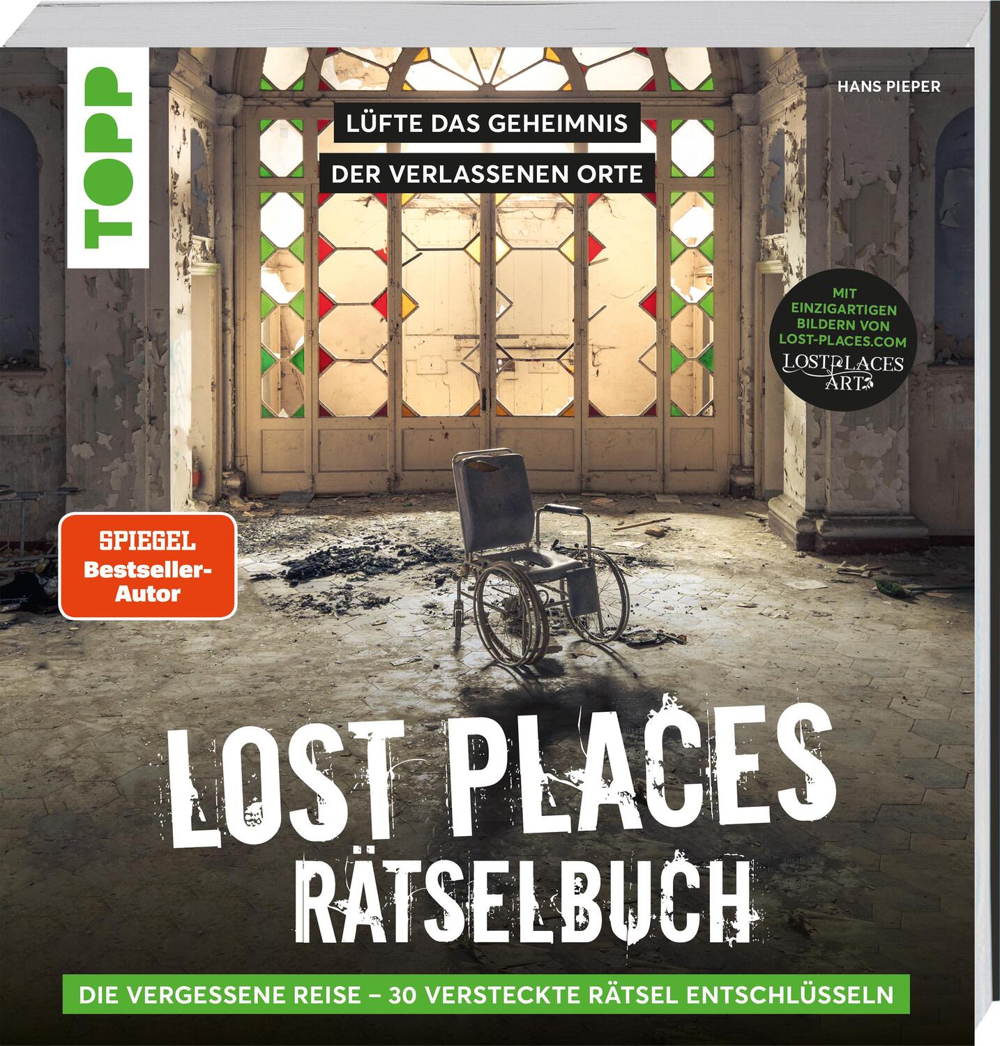 Cover: 9783735852076 | Lost Places Rätselbuch - Die vergessene Reise. Lüfte die...