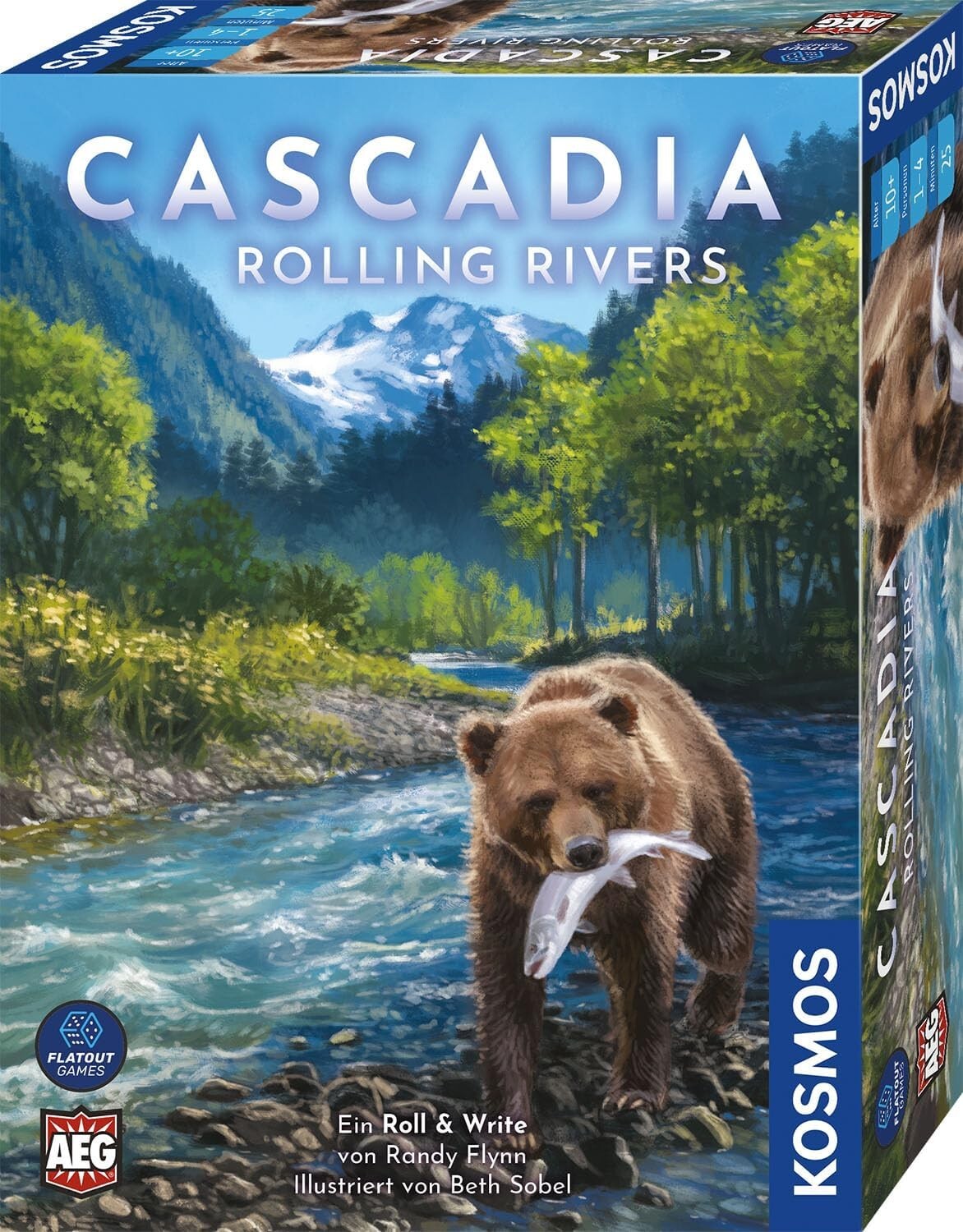 Cover: 4002051684747 | Cascadia Rolling Rivers | Randy Flynn | Spiel | Deutsch | 2024