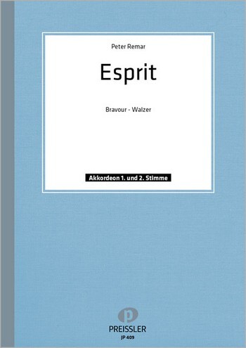 Cover: 9790201404097 | Esprit | Bravour-Walzer | Peer Remar | Buch | EAN 9790201404097