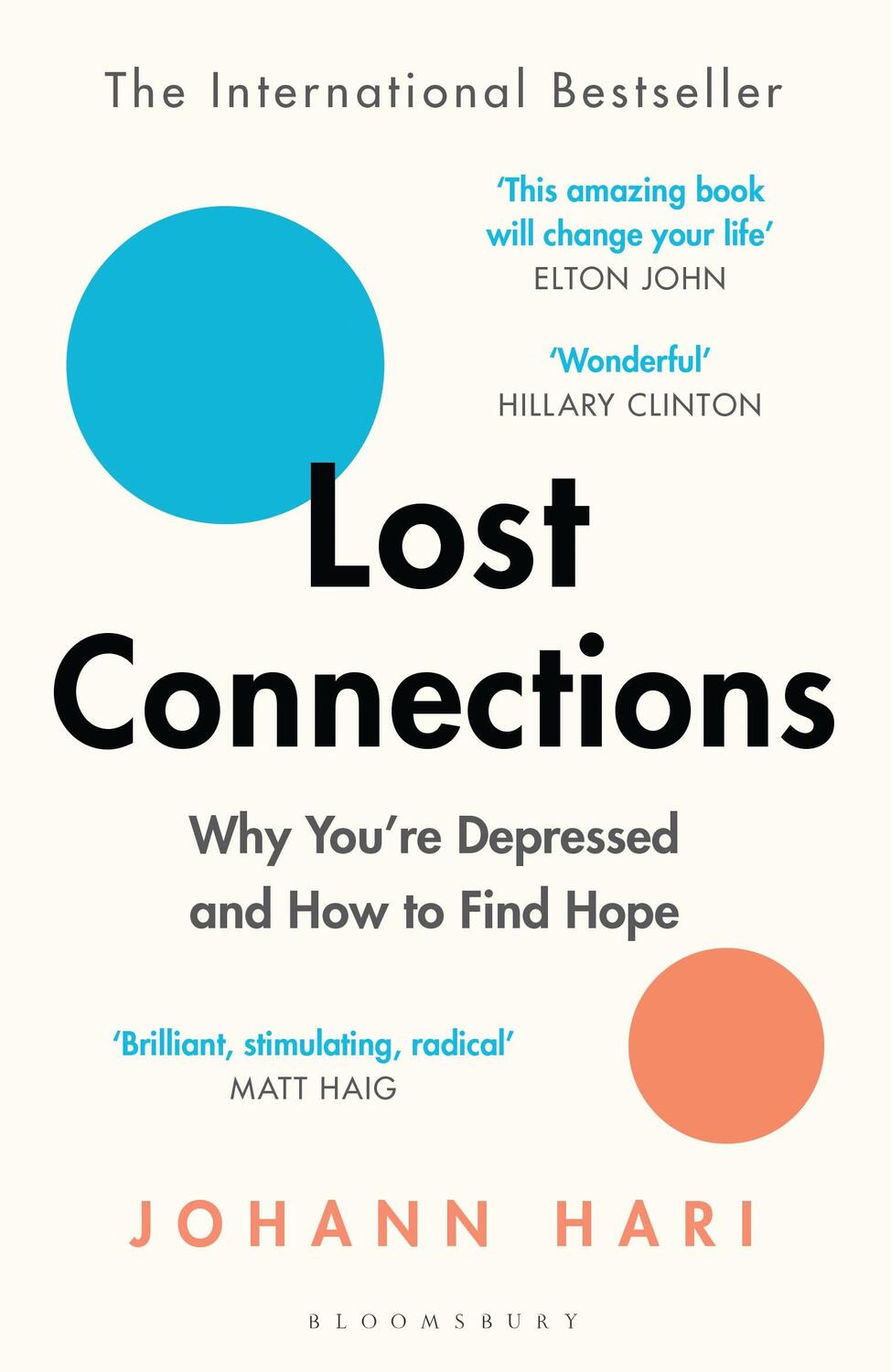 Cover: 9781408878729 | Lost Connections | Why You're Depressed and How to Find Hope | Hari