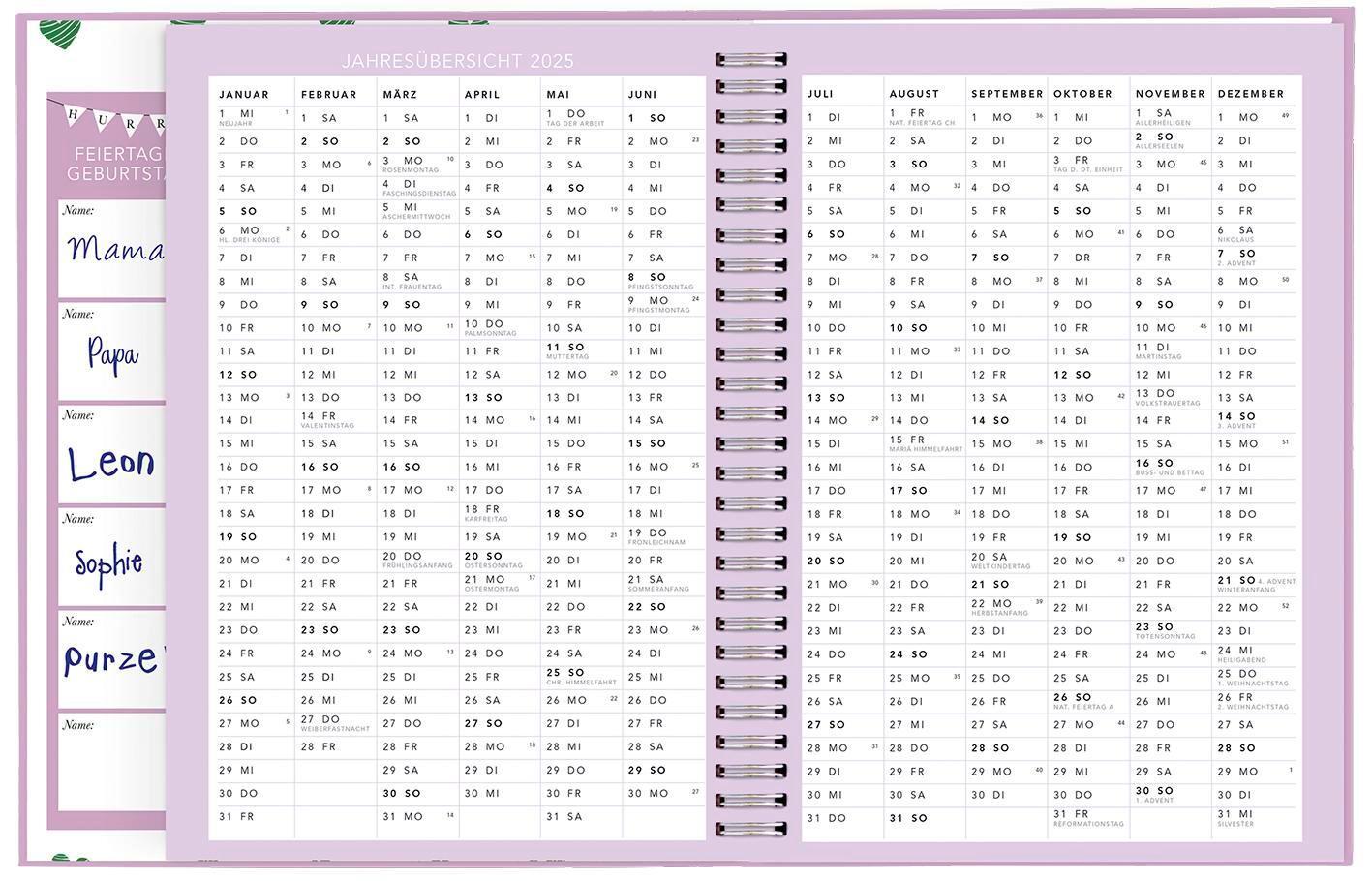 Bild: 4251693903949 | Familienplaner 2025 | Elma Van Vliet | Kalender | 174 S. | Deutsch