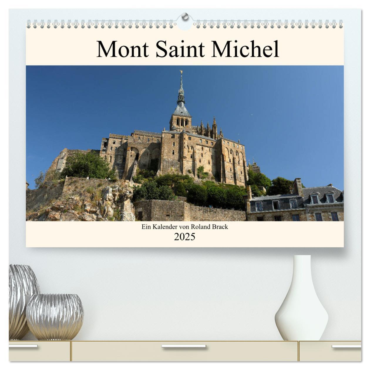 Cover: 9783435278657 | Der Mont Saint Michel (hochwertiger Premium Wandkalender 2025 DIN...