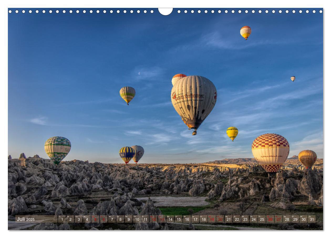 Bild: 9783435681525 | Heißluftballons Die sanften Riesen (Wandkalender 2025 DIN A3 quer),...