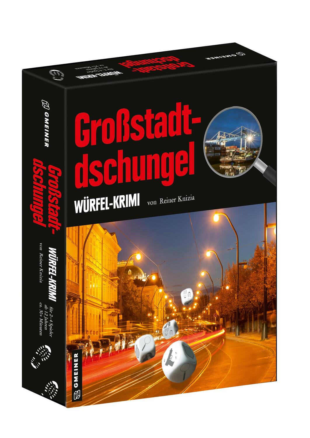Cover: 4260220581826 | Großstadtdschungel | Würfel-Krimi | Reiner Knizia | Spiel | Deutsch