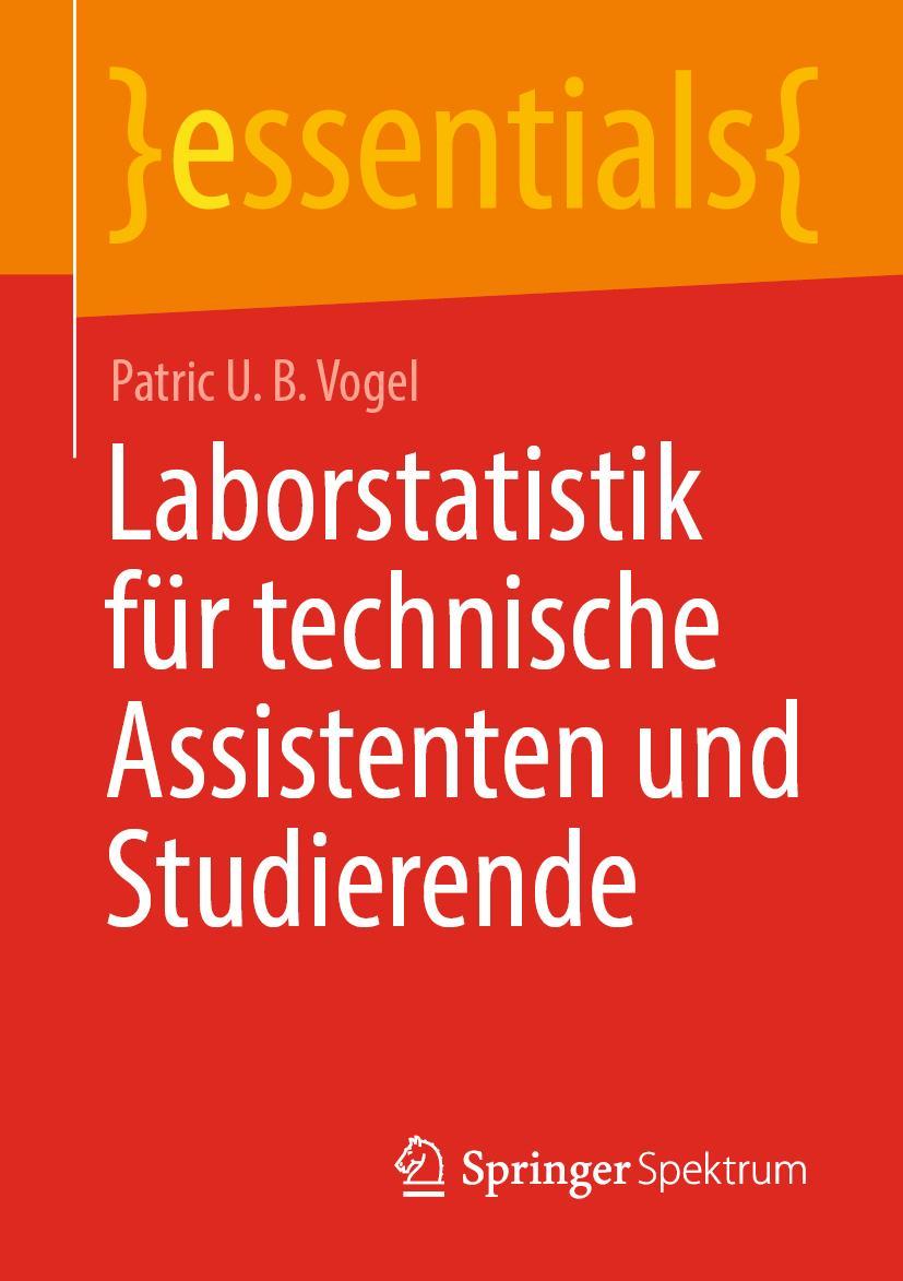 Cover: 9783658332068 | Laborstatistik für technische Assistenten und Studierende | Vogel