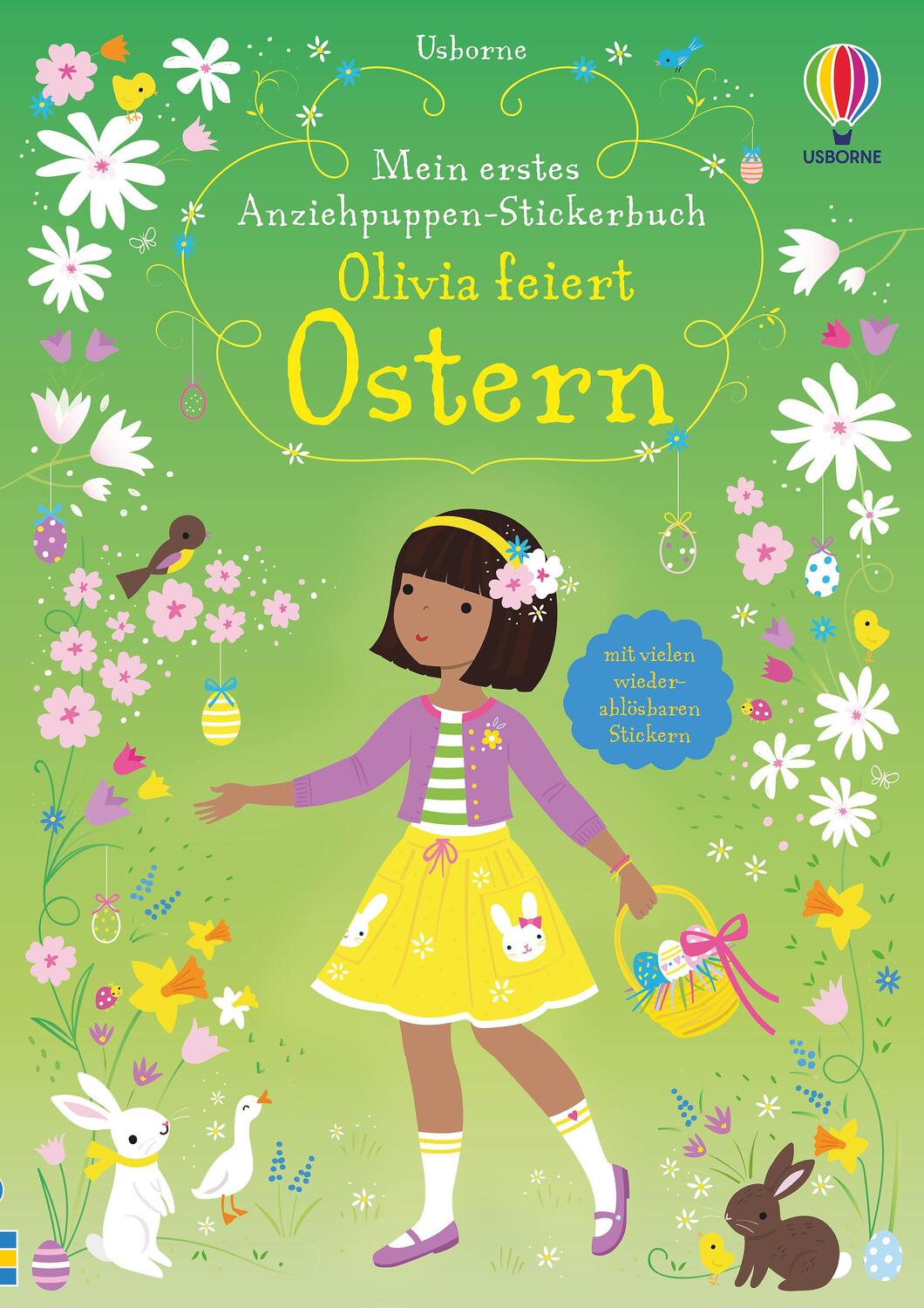 Cover: 9781789417135 | Mein erstes Anziehpuppen-Stickerbuch: Olivia feiert Ostern | Watt