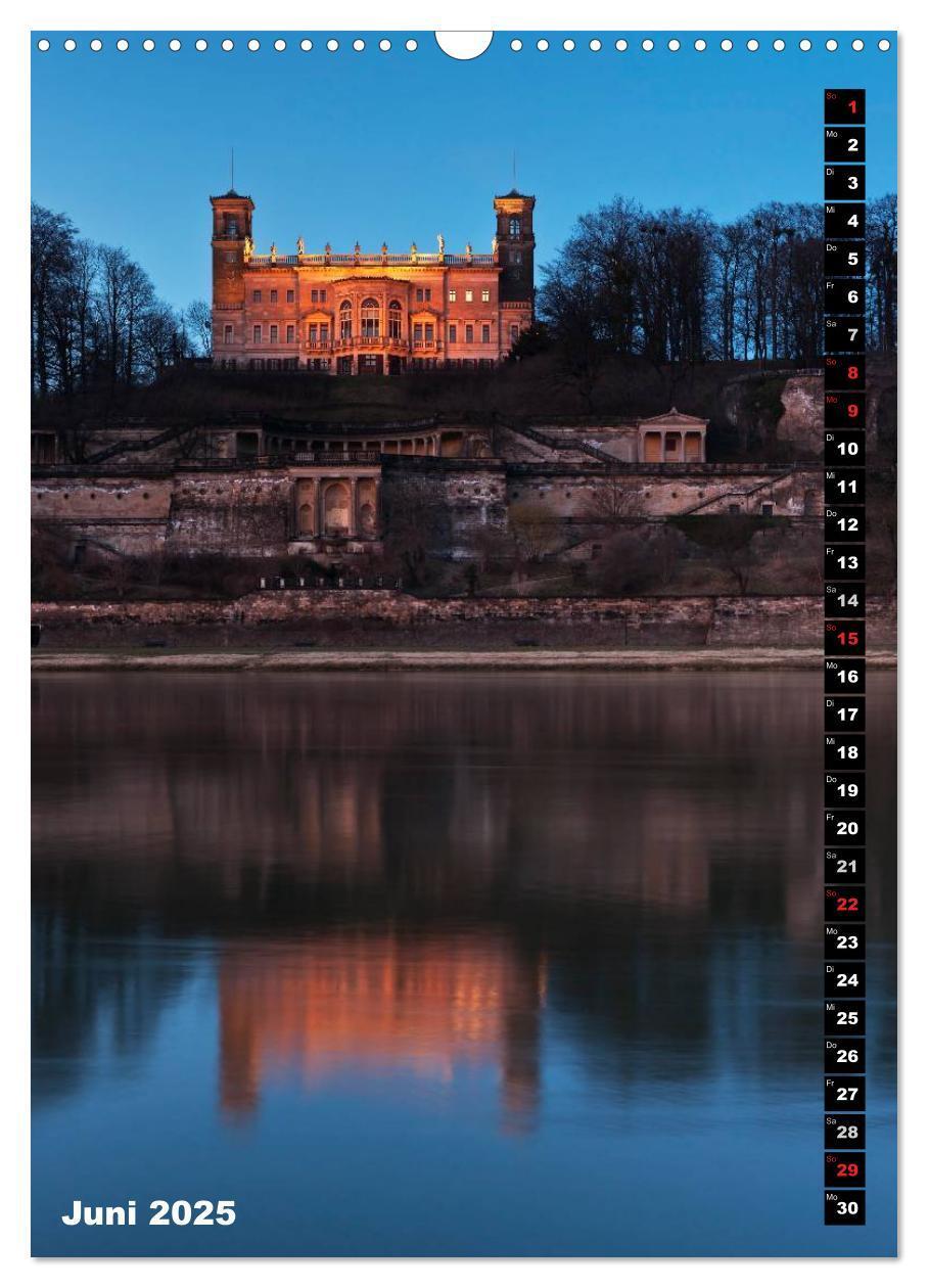 Bild: 9783457087671 | Dresden bei Nacht (Wandkalender 2025 DIN A3 hoch), CALVENDO...