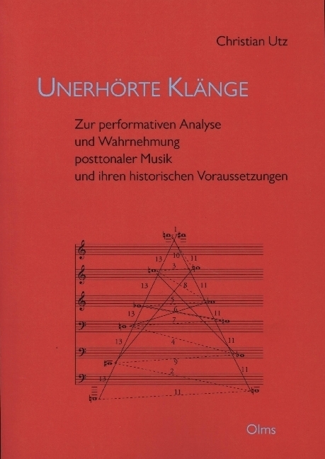 Cover: 9783487163307 | Unerhörte Klänge | Christian Utz | Taschenbuch | 490 S. | Deutsch