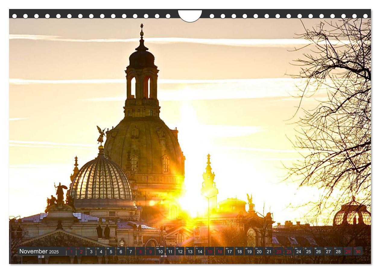 Bild: 9783435734870 | Dresden - Die Frauenkirche (Wandkalender 2025 DIN A4 quer),...