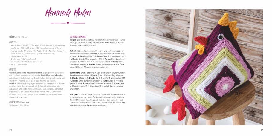 Bild: 9783841066190 | Woolly Hugs Lustige Tierkissen häkeln | Veronika Hug | Buch | 96 S.