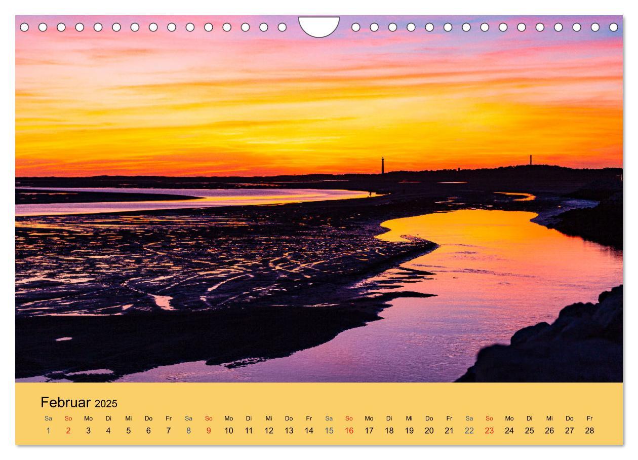 Bild: 9783435748679 | Sonnenuntergänge an der Atlantikküste (Wandkalender 2025 DIN A4...