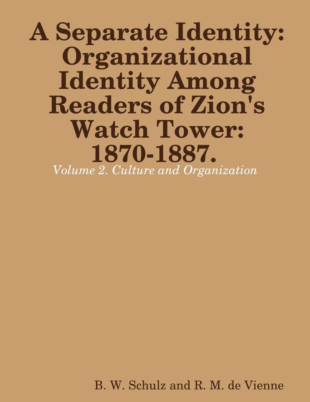 Cover: 9781678009243 | Separate Identity | B. W. Schulz | Taschenbuch | Paperback | Englisch