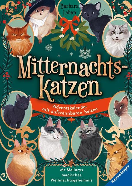 Cover: 9783473409006 | Mitternachtskatzen: Mr Mallorys magisches Weihnachtsgeheimnis. | Laban