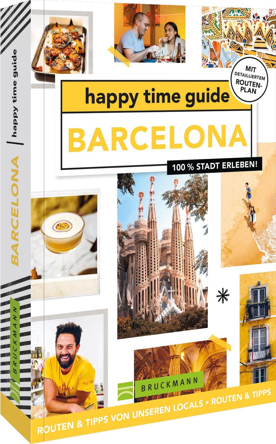 Cover: 9783734318795 | happy time guide Barcelona | 100 % Stadt erleben | Taschenbuch | 2022