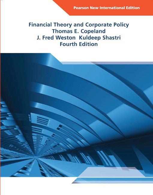 Cover: 9781292021584 | Financial Theory and Corporate Policy | Thomas Copeland (u. a.) | Buch