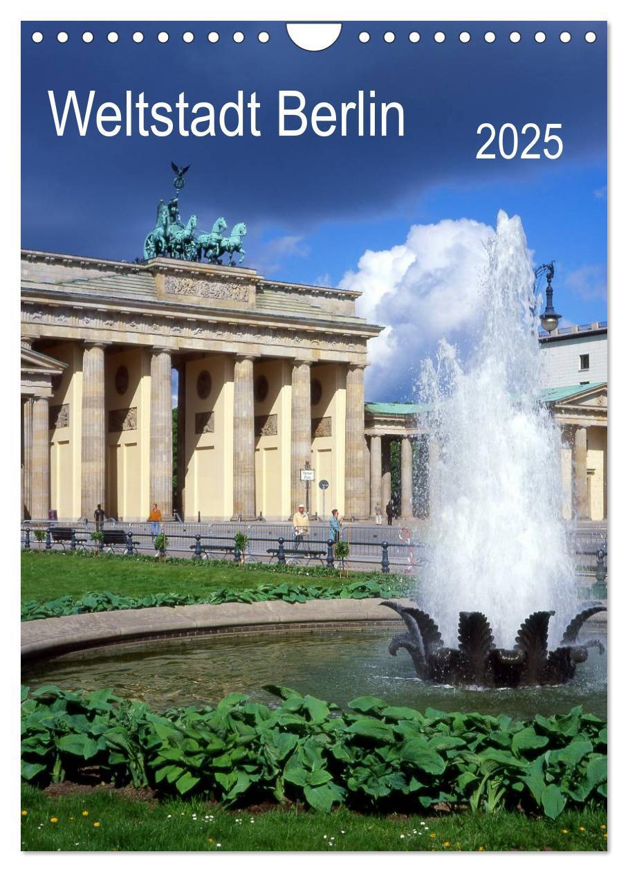 Cover: 9783457082409 | Weltstadt Berlin (Wandkalender 2025 DIN A4 hoch), CALVENDO...