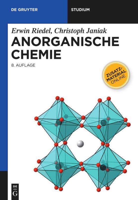 Cover: 9783110225662 | Anorganische Chemie | Christoph Janiak (u. a.) | Taschenbuch | Deutsch