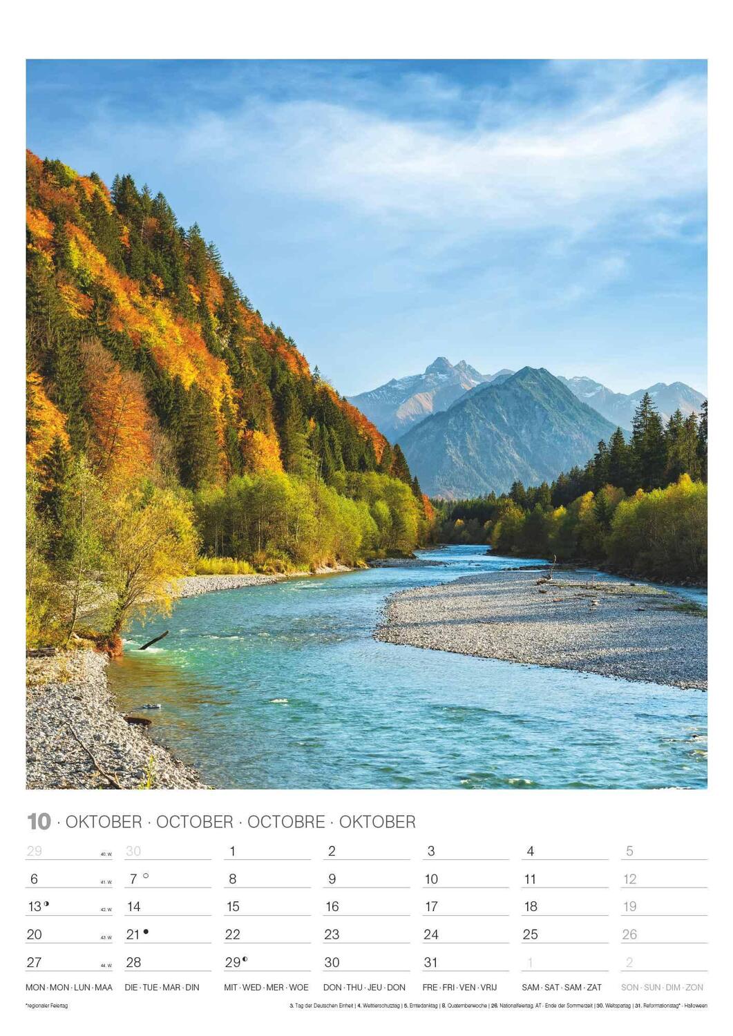 Bild: 4002725994295 | Malerisches Deutschland 2025 - Foto-Kalender - Wand-Kalender - 29,7x42