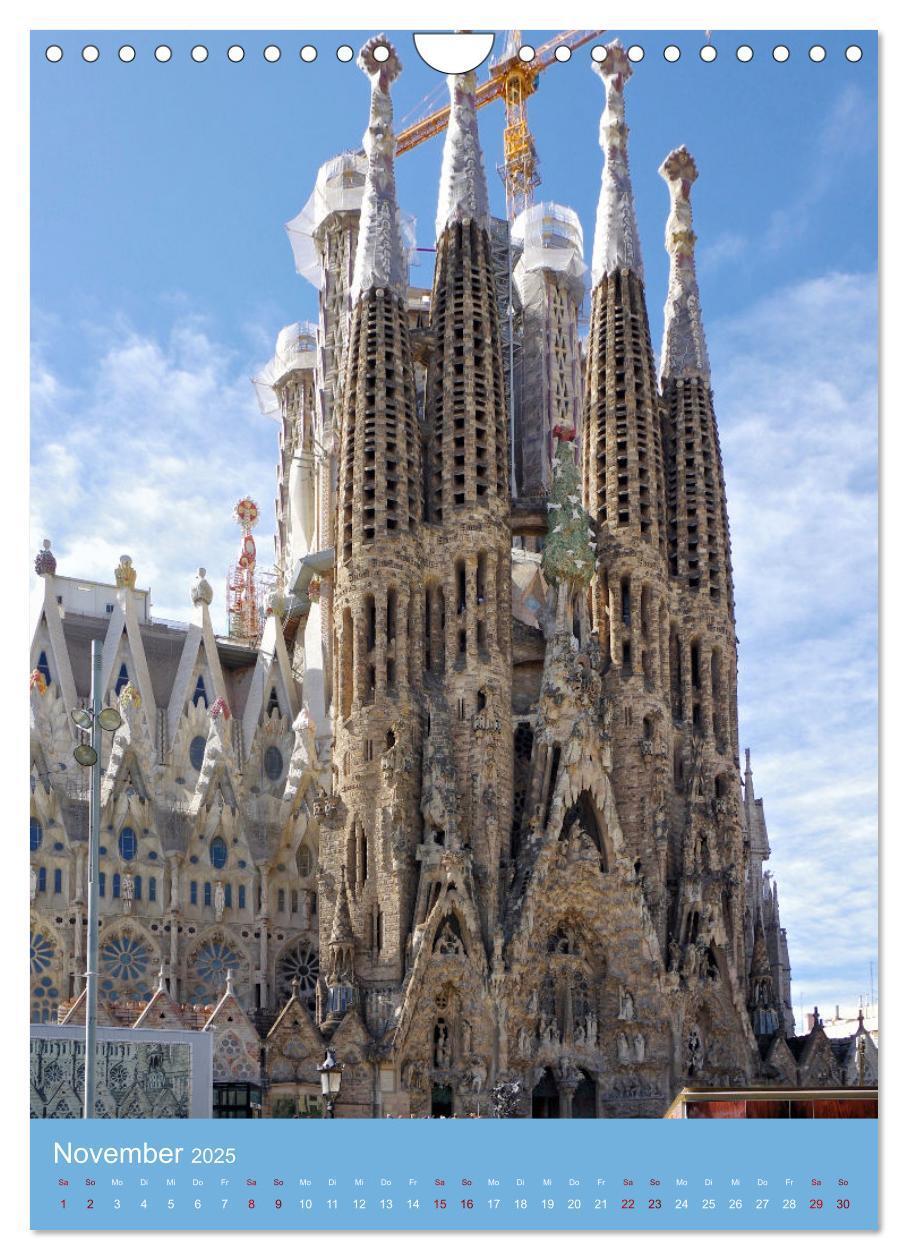 Bild: 9783435911240 | Sagrada Família - Gaudís unvollendetes Meisterwerk (Wandkalender...