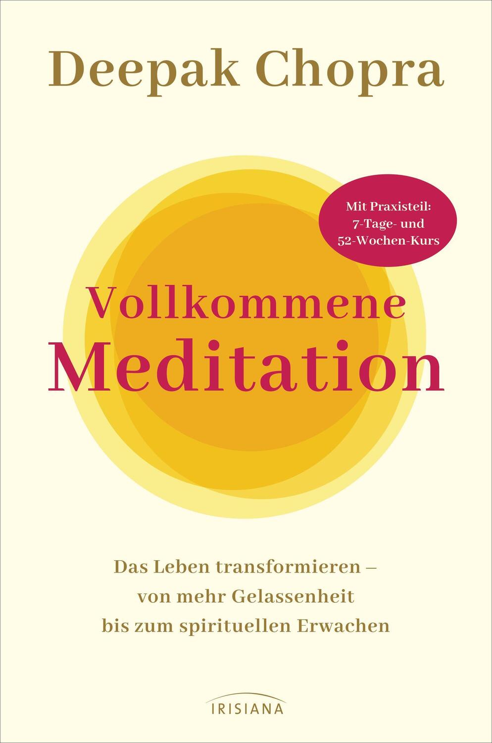 Cover: 9783424154122 | Vollkommene Meditation | Deepak Chopra | Buch | Deutsch | 2021
