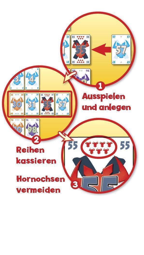 Bild: 4007396016536 | X nimmt! | AMIGO - Kartenspiel | Wolfgang Kramer (u. a.) | Spiel