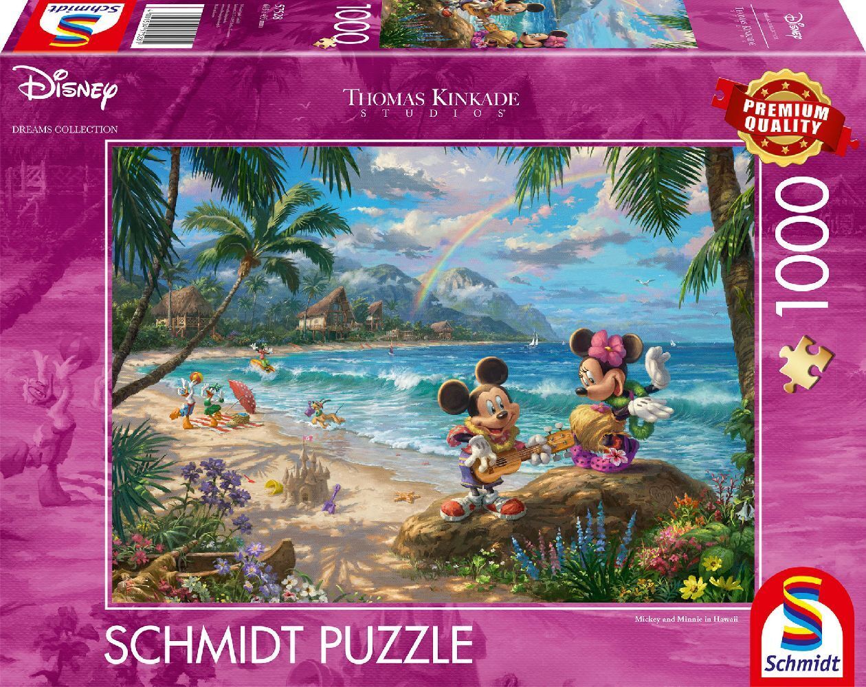 Cover: 4001504575281 | Disney, Mickey and Minnie in Hawaii | Spiel | Schachtel | Deutsch