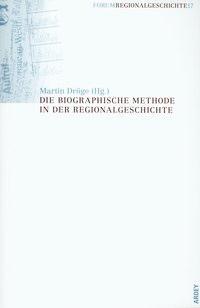 Cover: 9783870233433 | Die biographische Methode in der Regionalgeschichte | Taschenbuch